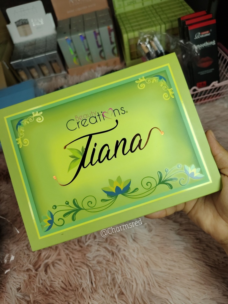 Paleta de sombras Tiana Beauty creations 