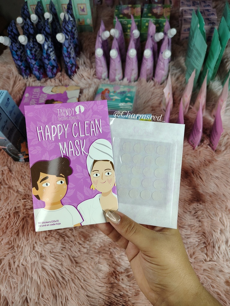 Stickers para acné Trendy (happy clean) 
