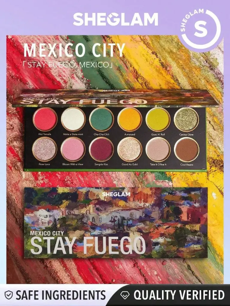 Sombras México Stay Fuego de Sheglam 