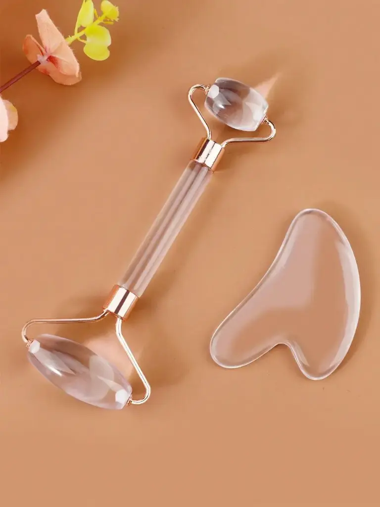 Masajeador facial+ Guasha 